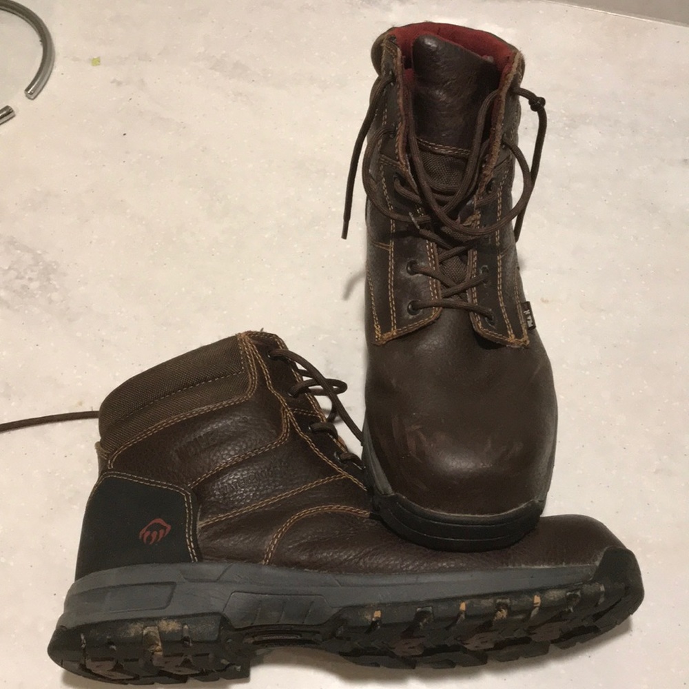 Wolverine Steel toed boots